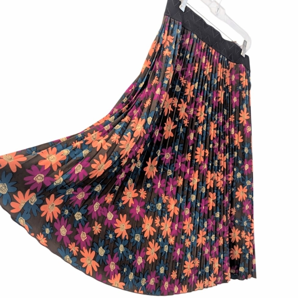 LuLaRoe Mini Pleat Midi Skirt, Size Small